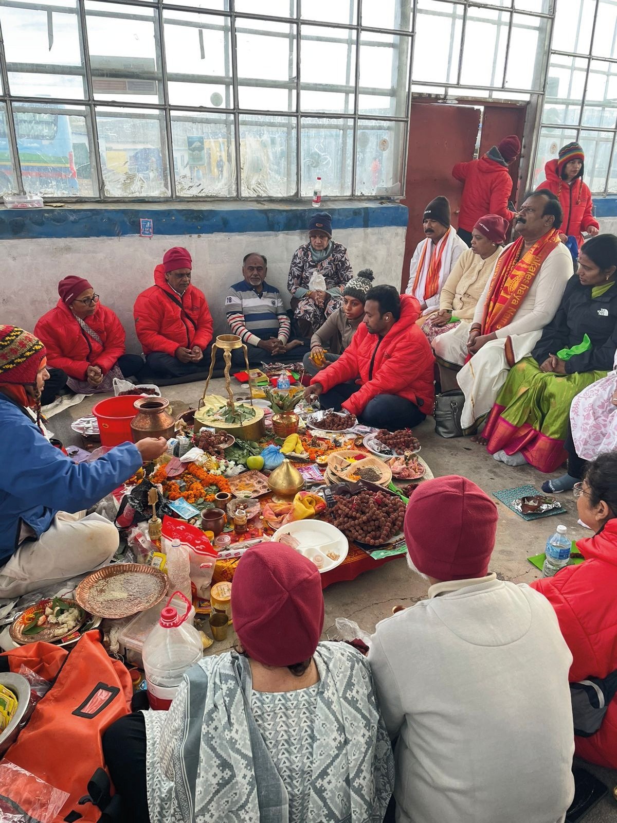 Pooja at Mansarovar